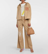 Loewe Hammock Compact leather tote bag