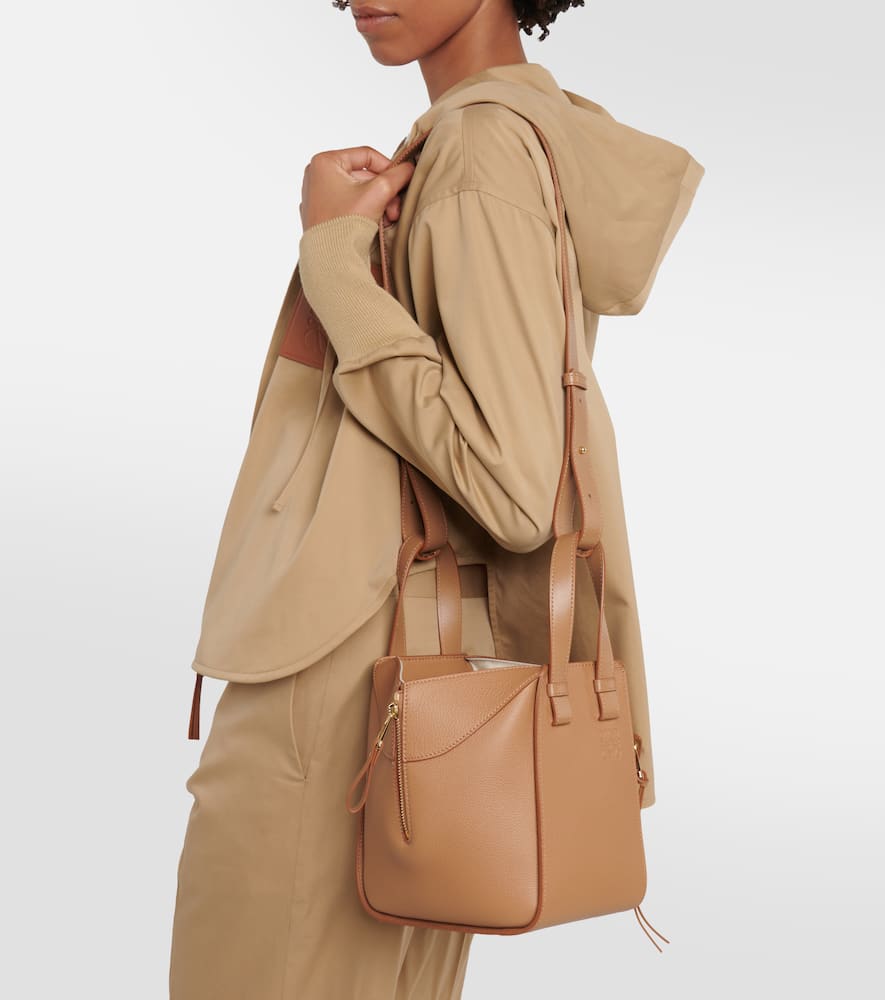 Loewe Hammock Compact leather tote bag