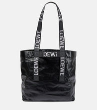 Loewe Fold Shopper leather tote bag. Shop Loewe Tote Bags for women now.