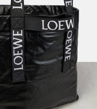 Loewe Fold Shopper leather tote bag