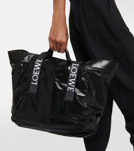 Loewe Fold Shopper leather tote bag