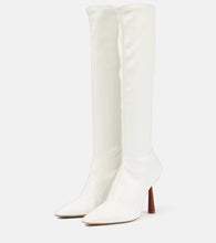 Gia Borghini Rosie 8 faux leather knee-high boots