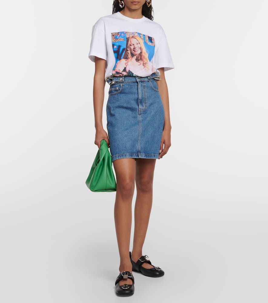 JW Anderson Lock leather ballet flats