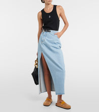 JW Anderson Crystal-embellished suede slippers