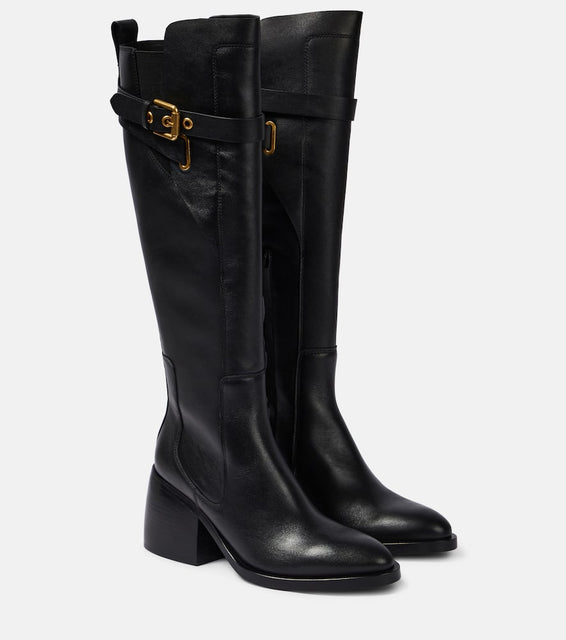 See By Chloe Averi leather knee-high boots