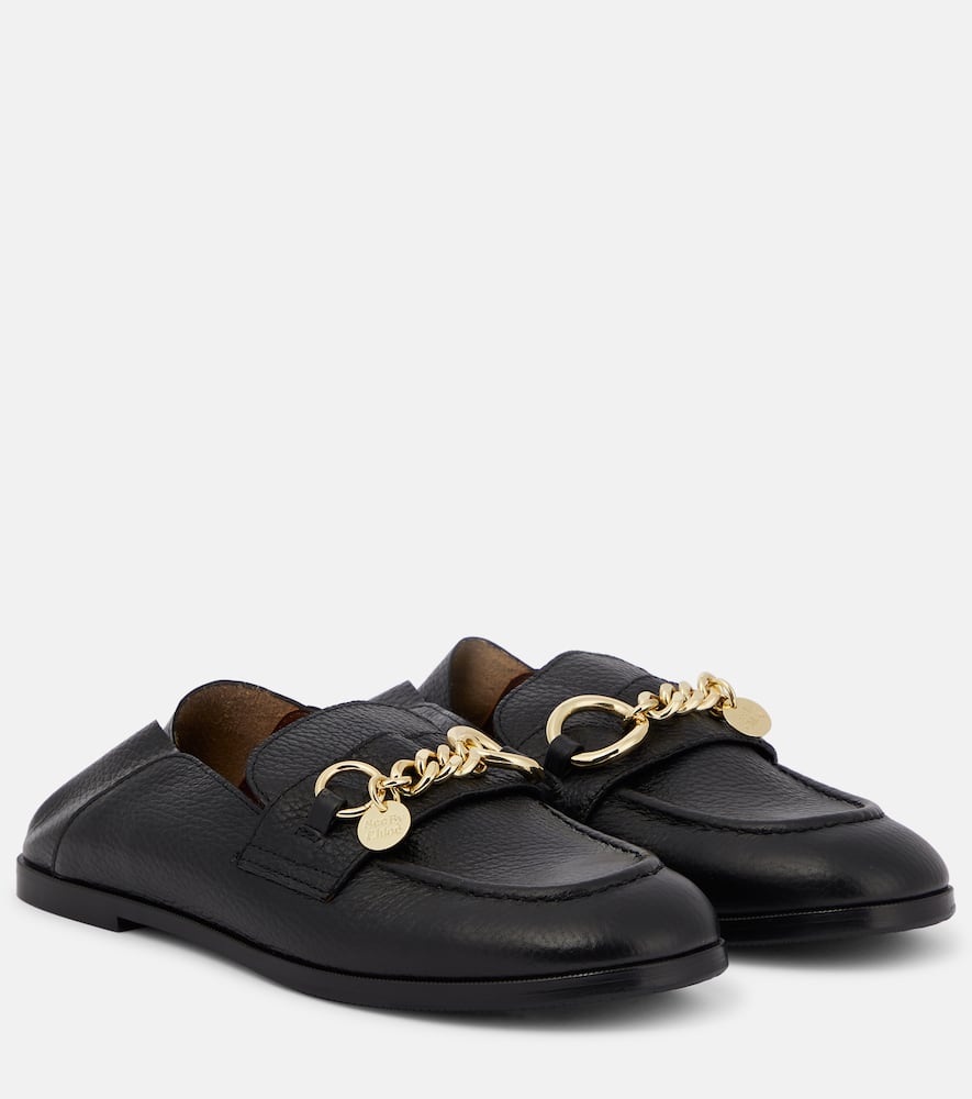 See By Chloe Aryel leather loafers