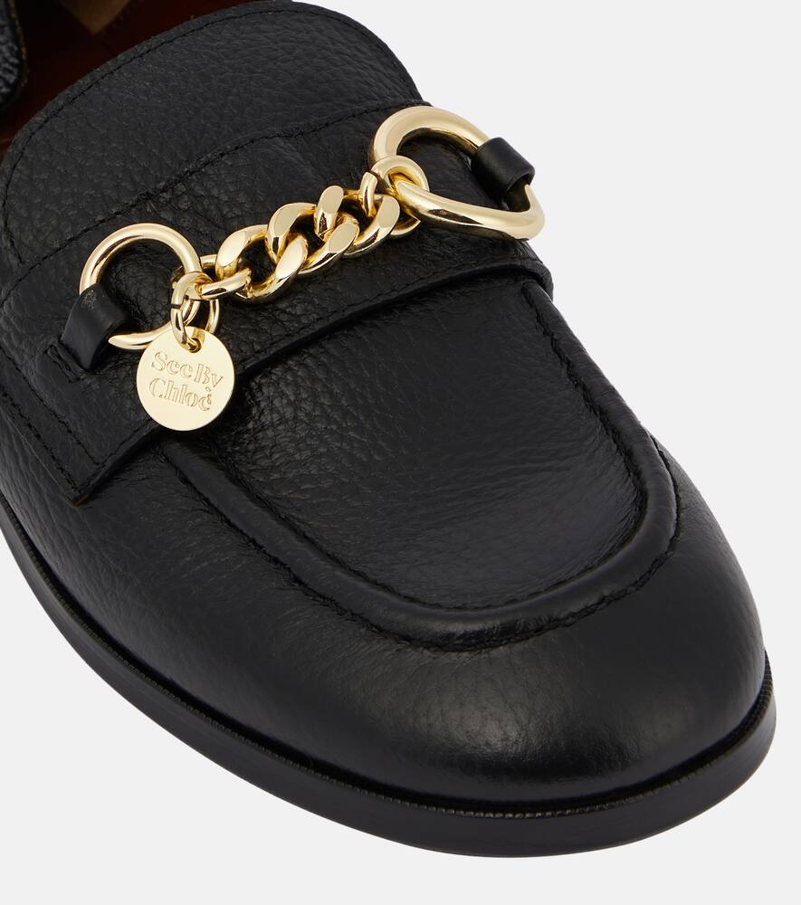 See By Chloe Aryel leather loafers