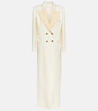 Blaze Milano Milano Heart double-breasted satin blazer dress