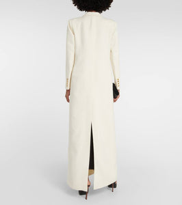 Blaze Milano Milano Heart double-breasted satin blazer dress