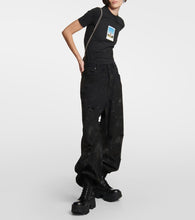 Balenciaga Bulldozer lace-up leather ankle boots