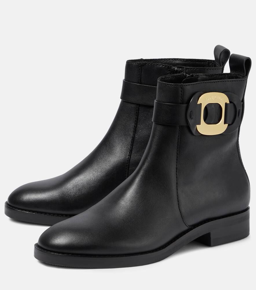 See By Chloe Chany leather ankle boots