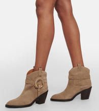 See By Chloe Hana suede ankle boots