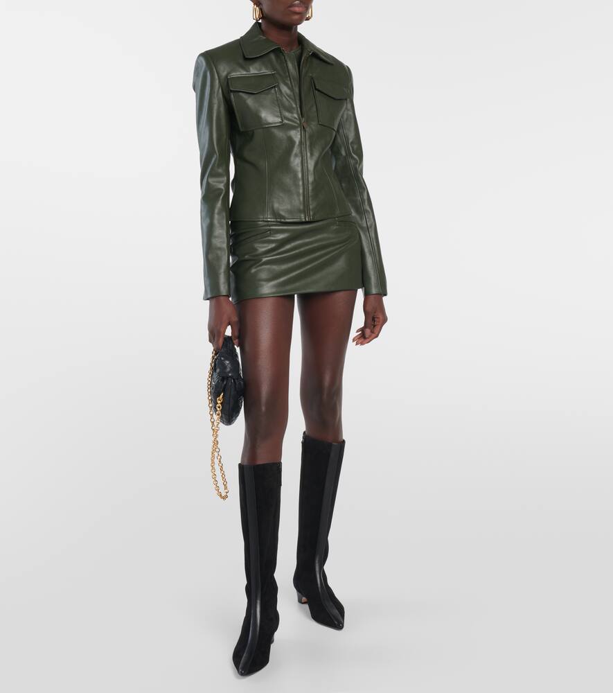 Manolo Blahnik Gandulapla suede knee-high boots