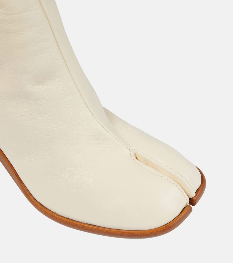 Maison Margiela Tabi leather knee-high boots