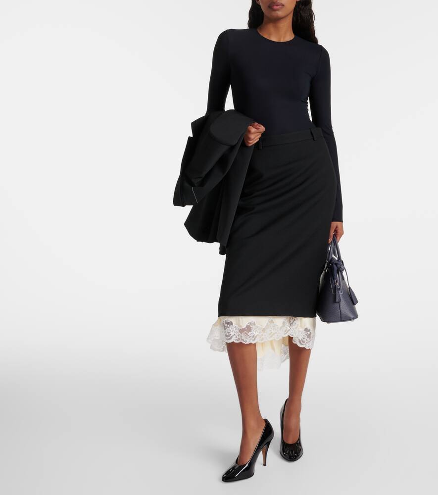 Maison Margiela Tabi patent leather pumps
