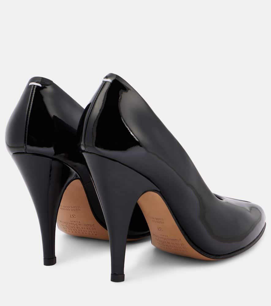 Maison Margiela Tabi patent leather pumps