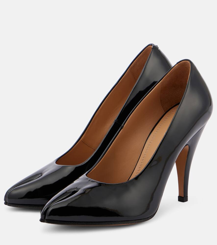 Maison Margiela Tabi patent leather pumps