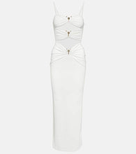 Christopher Esber Pierced Orbit midi dress