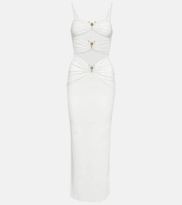 Christopher Esber Pierced Orbit midi dress