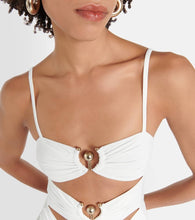 Christopher Esber Pierced Orbit midi dress