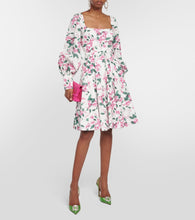 Emilia Wickstead Yasmina floral cotton minidress