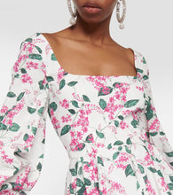 Emilia Wickstead Yasmina floral cotton minidress