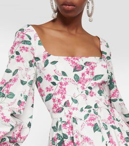Emilia Wickstead Yasmina floral cotton minidress