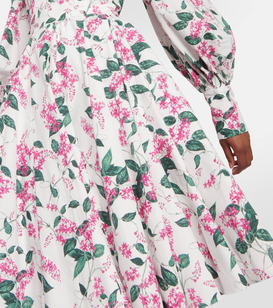 Emilia Wickstead Yasmina floral cotton minidress