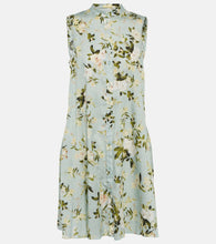 Erdem Soleil floral cotton poplin minidress