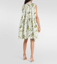 Erdem Soleil floral cotton poplin minidress