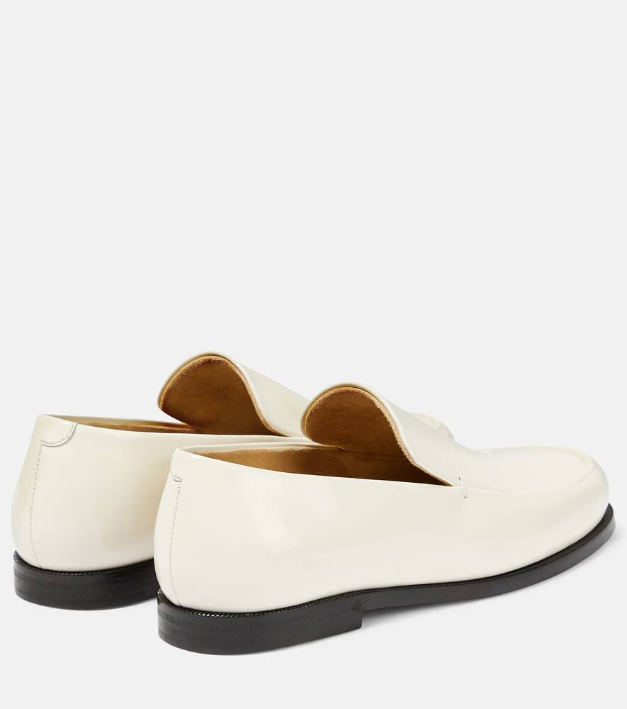 Khaite Alessio leather loafers