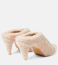 Khaite Marion shearling mules