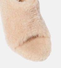 Khaite Marion shearling mules