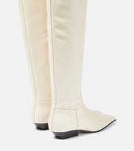 Khaite Marfa leather over-the-knee boots