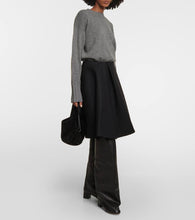 Khaite Bowe leather over-the-knee boots