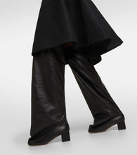 Khaite Bowe leather over-the-knee boots