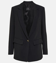 Etro Single-breasted cady blazer - Etro 单排扣绉纱西装外套