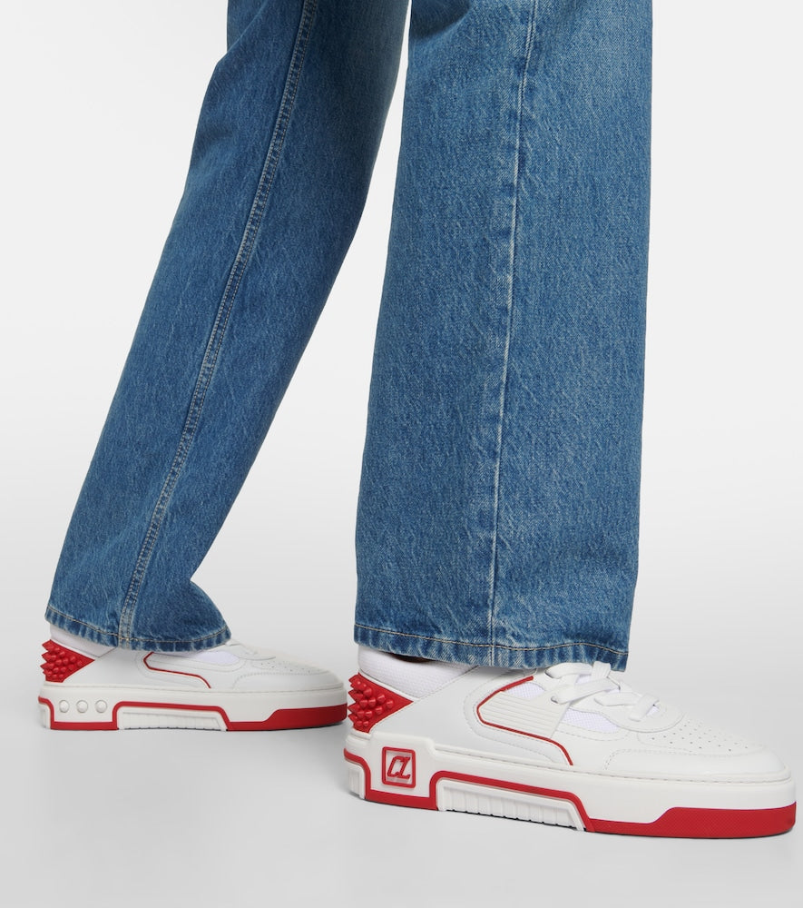 Christian Louboutin Astroloubi leather sneakers in White - Low-Top Sneakers