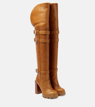 Christian Louboutin Brodeback Lug over-the-knee boots - Christian Louboutin Brodeback Lug 过膝长靴