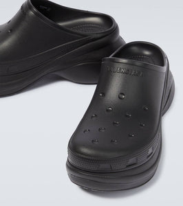 Balenciaga x Crocs platform slides