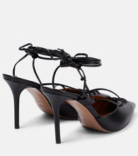 Malone Souliers Marianna leather slingback pumps