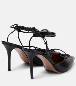 Malone Souliers Marianna leather slingback pumps