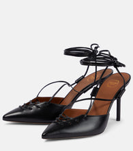 Malone Souliers Marianna leather slingback pumps