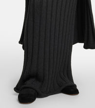 The Row Franco suede slides