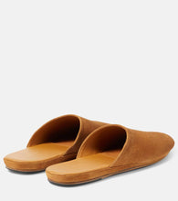 The Row Franco suede slippers