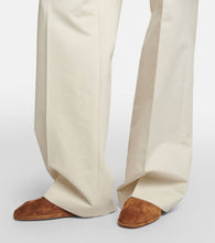 The Row Franco suede slippers