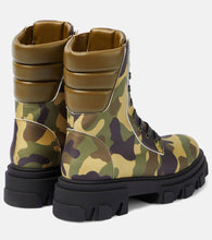 Gia Borghini Gia 35 camouflage combat boots