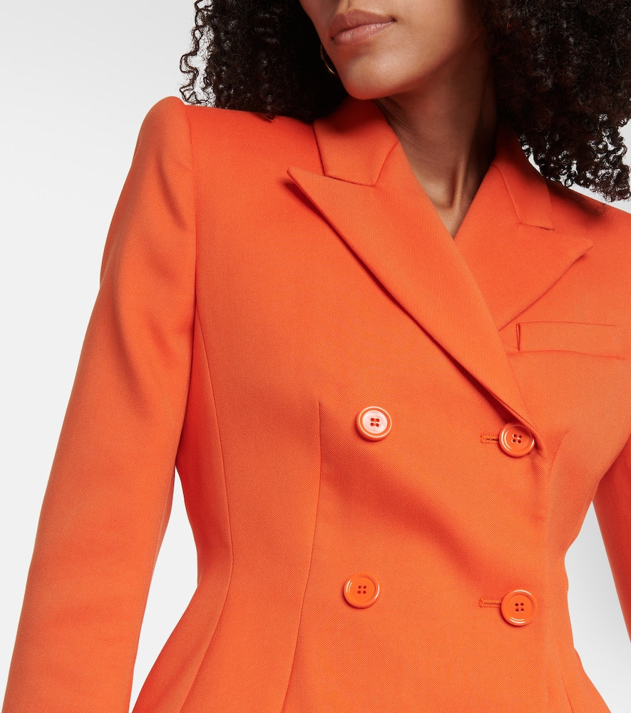 Sportmax Cablo cotton-blend blazer
