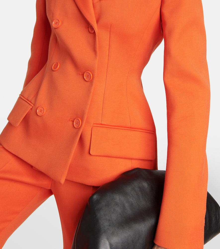 Sportmax Cablo cotton-blend blazer