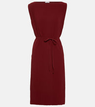 Max Mara Leisure Teulada pleated jersey dress